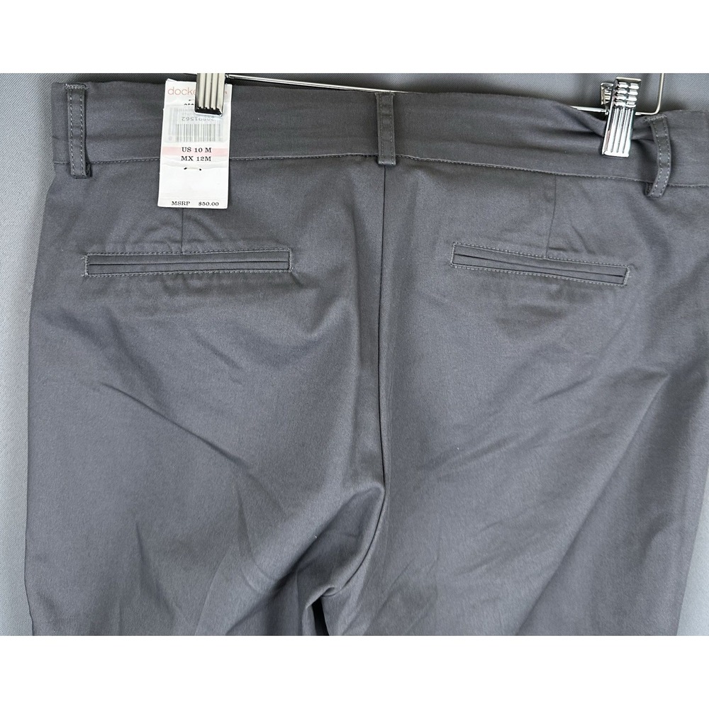Dockers Women's Dark Gray Tailored Trousers